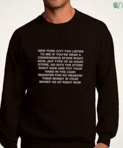 new york city you listen to me shirt 4