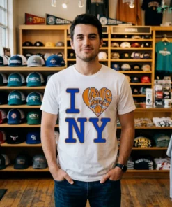 new york knicks champions nba 2026 i love ny heart graphic print tee shirt 2