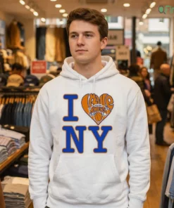 new york knicks champions nba 2026 i love ny heart graphic print tee shirt 3