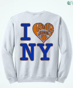 new york knicks champions nba 2026 i love ny heart graphic print tee shirt 4