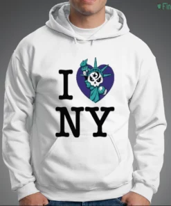new york knicks champions nba 2026 statue of liberty skull heart logo graphic shirt 3