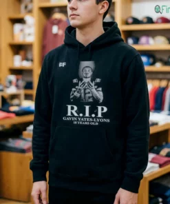 official rip gavin yates lyons 18 years old shirt 4