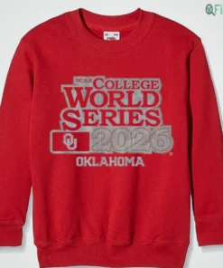 oklahoma baseball 2026 college world series t shirt 3