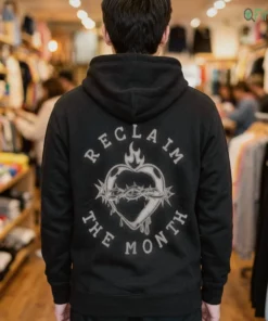 reclaim the month t shirt 3