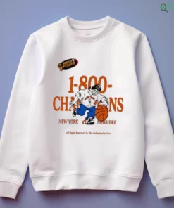 retro cartoon 1 800 champions new york or nowhere new york knicks champions nba shirt 4