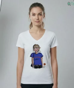 stevie knicks new york knicks cartoon white shirt 2