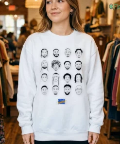 super knicks all players cartoon caricature line art graphic print shirt 4 1.webp