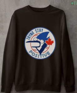 tryna stay positive mordecai regular show blue jays baseball logo parody shirt 4 1.webp