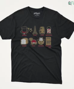 vegas hockey emoji stars shirt 1