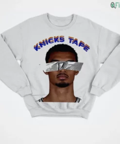 victor wembanyama knicks tape duct tape over eyes meme 2026 nba finals shirt 4