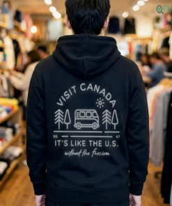 visit canada it s like us without the fascism t shirt 3