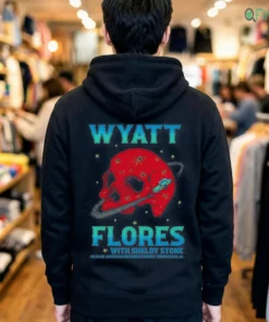 wyatt flores june 14 2026 avondale brewing company in birmingham alabama poster shirt 3