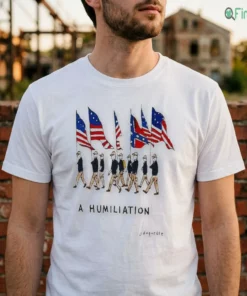 a humiliation white supremacists marching patriot front meme flag shirt 2