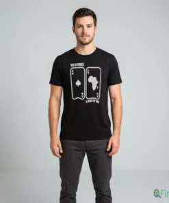 ace of spades a space of aids playing card parody funny vintage graphic t shirt 2
