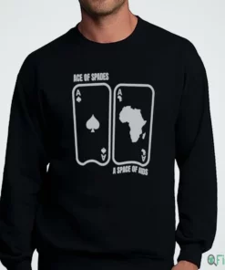 ace of spades a space of aids playing card parody funny vintage graphic t shirt 4
