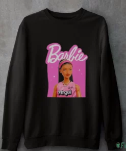 barbie angel reese doll pink retro vintage aesthetic basketball fan t shirt 4