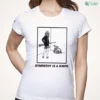charli xcx brat sympathetic girl with gun graphic quote shirt 1