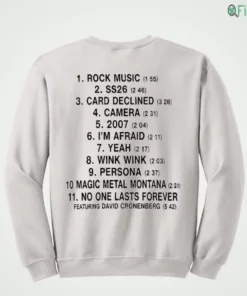 charli xcx music fashion film album tracklist rock music no one lasts forever shirt 4