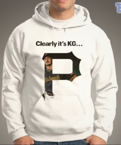 clearly it s kg pittsburgh pirates player portrait within p logo shirt 3