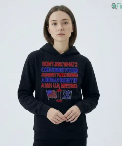 don t ask what 2 countries voted against food right political meme shirt 2