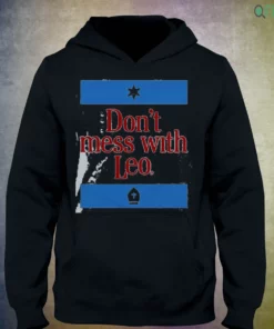 don t mess with leo star and bishop badge novelty shirt 3