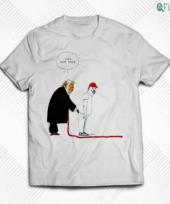 donald trump trans athlete funny political cartoon meme shirt 1
