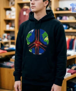 earth peace sign global unity vintage style shirt 4