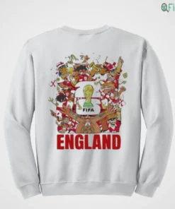 england world cup fifa trophy celebration cartoon fan art graphic shirt 4