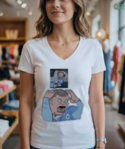 erling haaland frustrated screaming referee football meme shirt 2