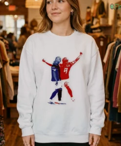 erling haaland norway national football team goal celebration graphic art fan soccer shirt 4