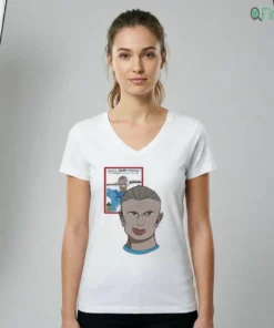 erling haaland time magazine goal oriented caricature manchester city fan graphic t shirt 2