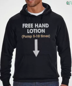 free hand lotion pump 5 10 times shirt 3