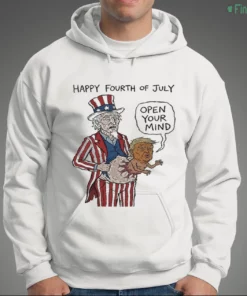 happy fourth of july uncle sam trump quaid open your mind meme shirt 3