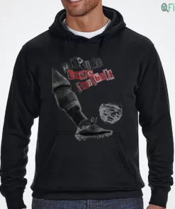 hate fifa love football vintage punk collage football shirt 3