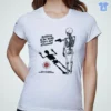 killing the bad part of oneself skeleton gun graphic streetwear tee shirt 1