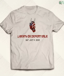 liberty or defeat american flag oni mask july 4th independence day shirt 1
