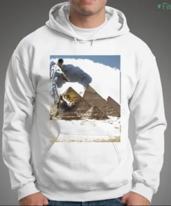 lionel messi kicking egypt pyramids explosion argentina football world cup meme shirt 3