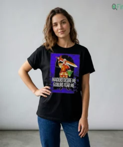 maidens desire me goblins fear me medieval knight sword meme shirt 2