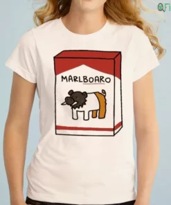 marlboaro funny boar pig pack cigarette parody meme shirt 1