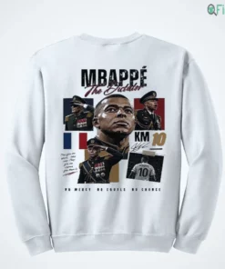 mbappe the dictator france football star military uniform graphic sports merch shirt 4