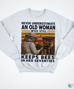 never underestimate an old woman who still makes pottery in her seventies t shirt 4