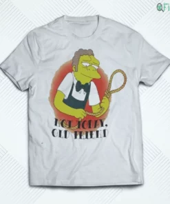 not today old friend moe szyslak simpsons meme vintage tattoo shirt 1