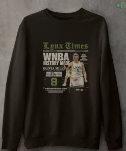 olivia miles minnesota lynx history made wht t shirt 4