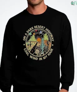 on a dark desert highway cool wind in my hair eagles hotel shirt 4