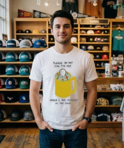 please do not stir the pot when i am already in the soup worry lines meme shirt 2