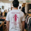proud owner of a fat ass funny pink pixel girl logo shirt 1