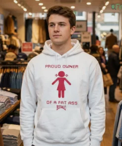proud owner of a fat ass funny pink pixel girl logo shirt 3