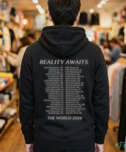 reality awaits 2026 the world tour the strokes t shirt 3