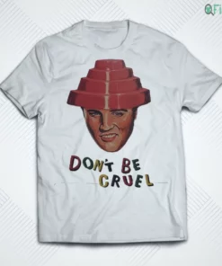 retro elvis presley devo hat don t be cruel pop art shirt 1
