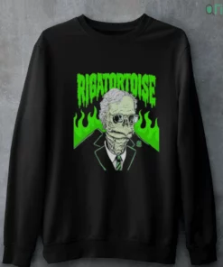 rigatortoise political satire mitch mcconnell turtle zombie horror style shirt 4
